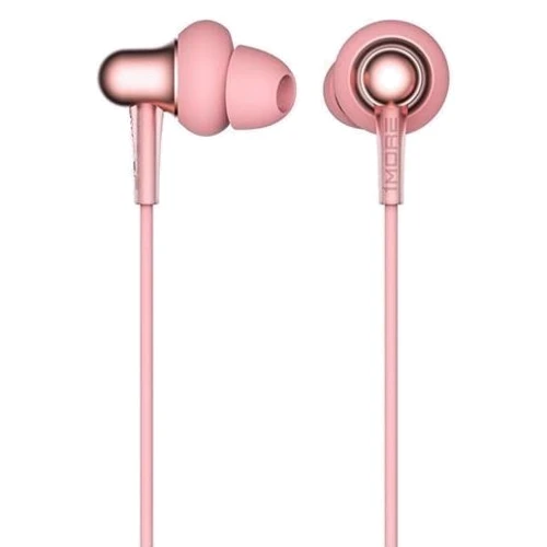Наушники 1More Stylish Dual-dynamic Driver Mic Pink