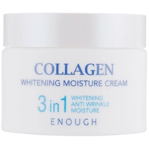 Enough Collagen Whitening Moisture Cream 3 in 1 Крем для лица увлажняющий с коллагеном 3 в 1 50 ml: Пол Для женщин