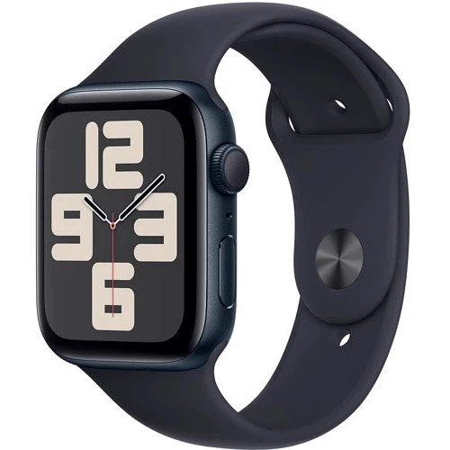 Apple Watch SE 2 2023 44mm GPS Midnight Aluminum Case with Midnight Sport Band - M/L (MRE93) Approved Витринный образец