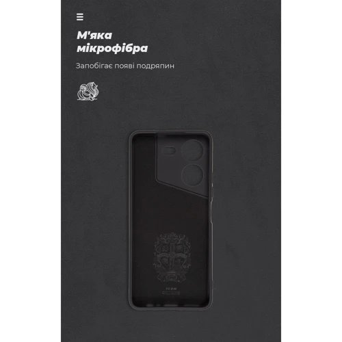 Чохол для телефона ArmorStandart ICON Case Camera cover Black for Tecno Pova 5 4G (ARM68920) фото 6