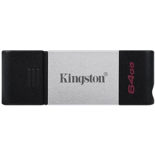USB-флешка Kingston 64GB DataTraveler 80 Type-C Black (DT80/64GB)
