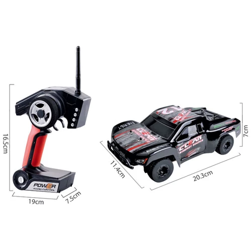 Автомодель радиоуправляемая шорт-корс 1:24 WL Toys A232-V2 4WD 35км/час