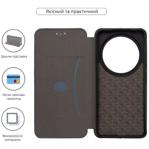 Чохол для телефона ArmorStandard G-Case Black для ZTE Nubia Focus 5G (ARM79007): Тип чехол-книжка