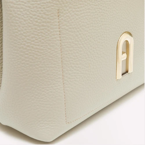 Женская сумка хобо Furla Primula S Hobo светло-серая (WB00507BX0041M7Y00): Фактура Зернистая, Матовая