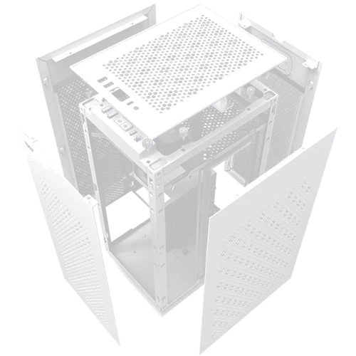 Корпус DarkFlash DLH21 Mini-ITX White фото 6