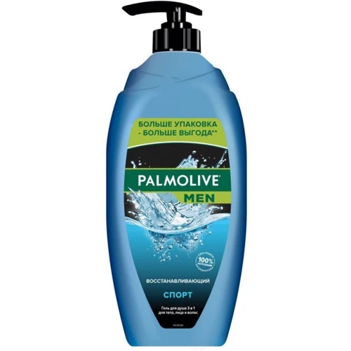 Palmolive Men Гель для душа Спорт Восстанавливающий 3в1 для мужчин 750ml