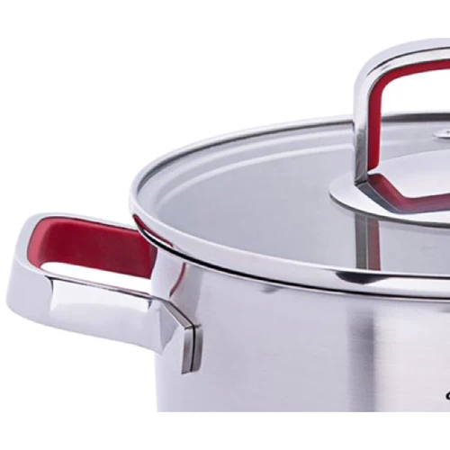 Кастрюля Krauff Moderne Rot со стеклянной крышкой 3.0 л (26-188-111): Тип Традиционная