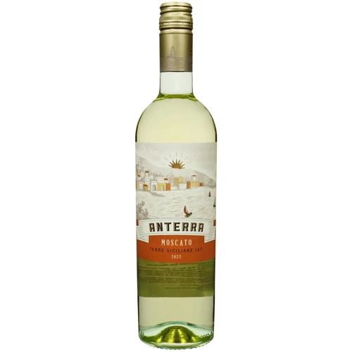 Вино Anterra Moscato Terre Siciliane IGT біле напівсолодке 11% 0.75 л (FSH_813297000086)