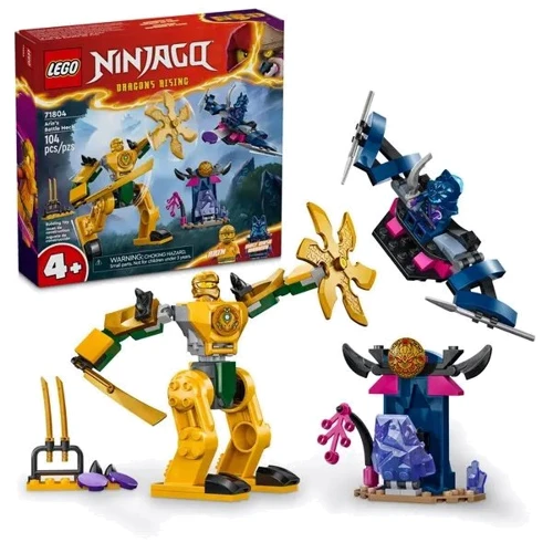 Конструктор LEGO NINJAGO Боевой робот Арина (71804): Серия NINJAGO