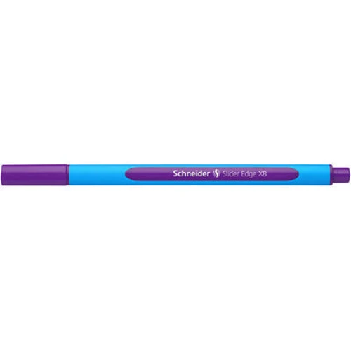 Комплект ручек масляных Schneider SLIDER EDGE XB фиолетовых, 10 штук (S152208)