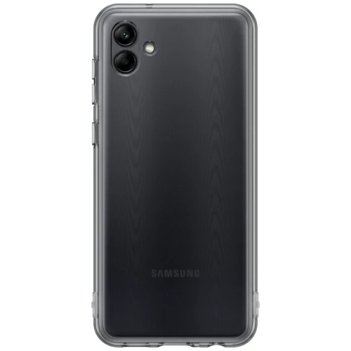 Чехол для телефонов Samsung Soft Clear Cover Black (EF-QA045TBEGRU) for Samsung A045 Galaxy A04