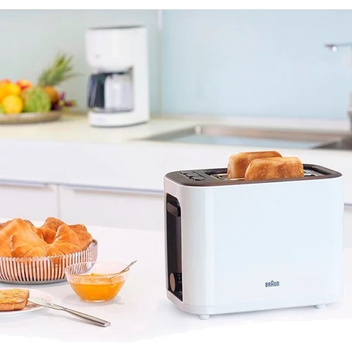Тостер Braun HT 3000 WH: Мощность 1000 Вт