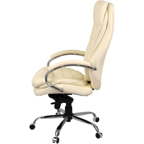 Офісне крісло Аклас Валенсія Soft EX MB (Шкіра LC-F Beige) (00163341)