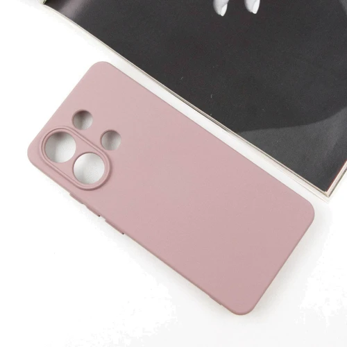 Чохол для телефона Lakshmi Case Silicone Cover Full Camera Pink Sand для Xiaomi Redmi Note 13 4G: Сумісність Xiaomi Redmi Note 13 4G