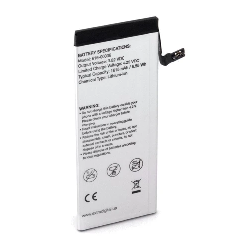 Аккумулятор ExtraDigital 1615mAh (BMA6406) for Apple iPhone 6S: Производитель ExtraDigital