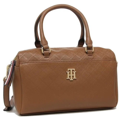 Жіноча сумка саквояж Tommy Hilfiger коричнева (883849530217): Стать жіночий