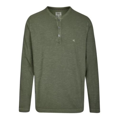 Лонгслив Camel Active H-Henley Longsleeve 409371-9T05-35 XL хаки