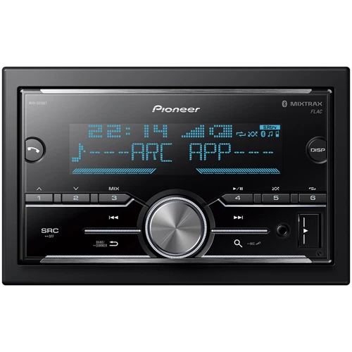 Pioneer MVH-S610BT: Формфактор 2DIN
