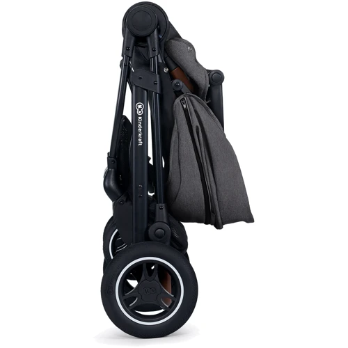 Прогулочная коляска Kinderkraft All Road Imperial Blue (KKWALRONAV0000): Материал колес EVA