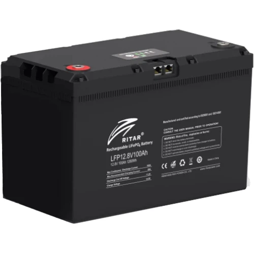 Аккумуляторная батарея Ritar LFP 12.8V 100Ah G3 UA