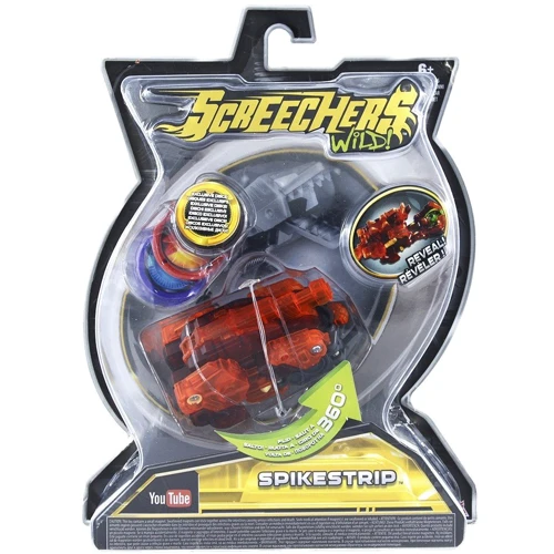 Машинка-трансформер Скричер Screechers Wild! L 2 - Спайкстрип (EU683125): Вид Машинки-трансформеры, Наборы