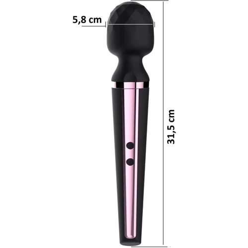Вибромассажер Boss Series - Massager Genius USB Black 10 Function, BS2200018
