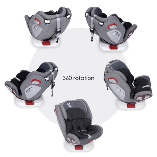 Автокрісло Lorelli ROTO ISOFIX (0-36кг) (grey): Група 0-1-2-3