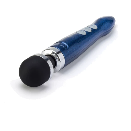 Вибромассажер DOXY Die Cast 3R Blue Flame (металлический корпус)