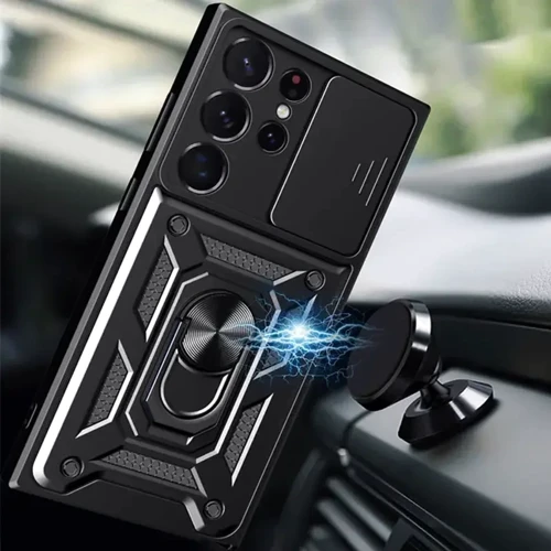 Чехол для телефонов Mobile Case Camshield Serge Ring Black for Samsung S938 Galaxy S25 Ultra: Совместимость Samsung S938 Galaxy S25 Ultra