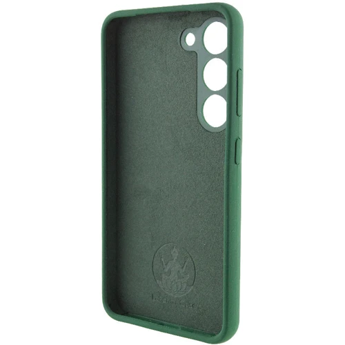 Чехол для телефонов Lakshmi Case Silicone Cover Full Camera Cyprus Green for Samsung S926 Galaxy S24 Plus: Материал силикон