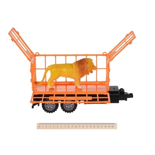 Машинка Same Toy Super Combination грузовик для перевозки животных с прицепами (98-91Ut-1)