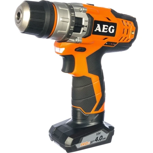 Дрель AEG BSB 12 C2 Li-KIT2B (4935447996) с набором: Съемный аккумулятор есть