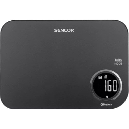 Весы кухонные Sencor SKS 7078BK: Минимальный шаг (цена деления), г 1