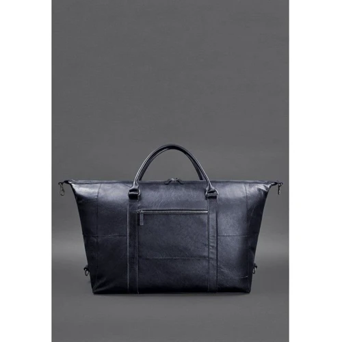 Дорожная сумка BlankNote темно-синяя (BN-BAG-41-mystic): Фактура Матовая, Гладкая