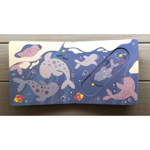 Baby's Very First Slide and See Under the Sea / Посуньте і подивіться морські глибини: Обложка Твердая