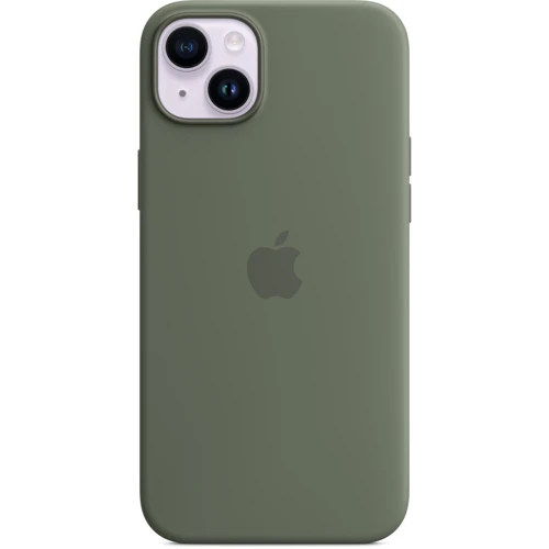 Чохол для iPhone Apple Silicone Case з MagSafe Olive (MQUD3) для iPhone 14 Plus: Колір зеленый