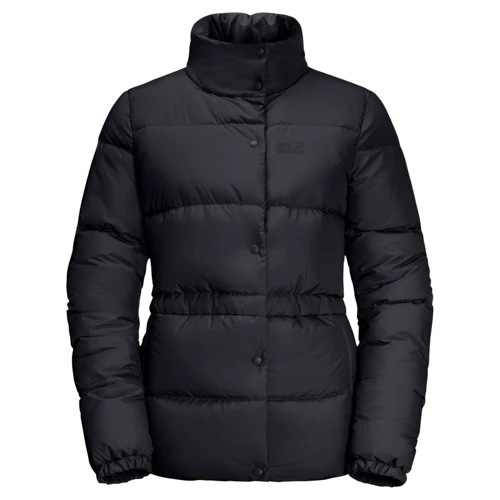 Пуховик Jack Wolfskin Frosen Lake Jacket W 1206141-6000 46 черный зимний