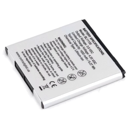 Акумулятор ExtraDigital 1650mAh (BL11100, BA S800) for HTC Desire V T328w фото 3