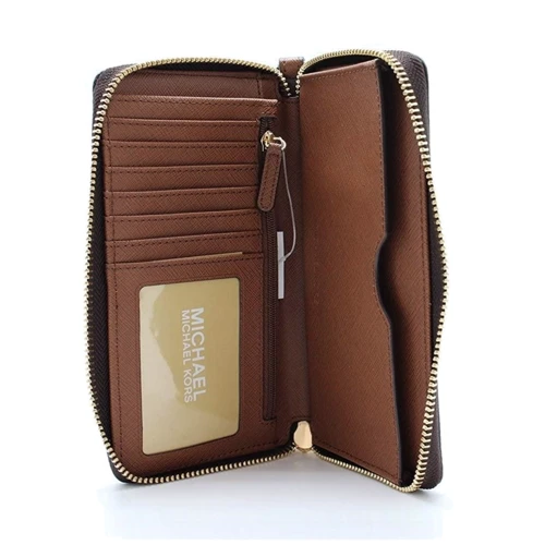 Женский кошелек Michael Kors коричневый (MK0649W): Тип Кошельки