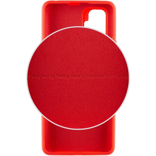 Аксессуар для смартфона Mobile Case Silicone Cover Red for Xiaomi Redmi Note 10 Pro / 10 Pro Max: Тип накладка на заднюю часть