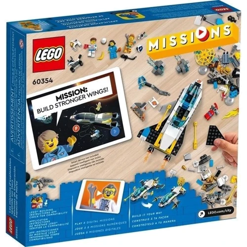 Конструктор LEGO City Missions Місії дослідження Марса на космічному кораблі (60354) фото 6