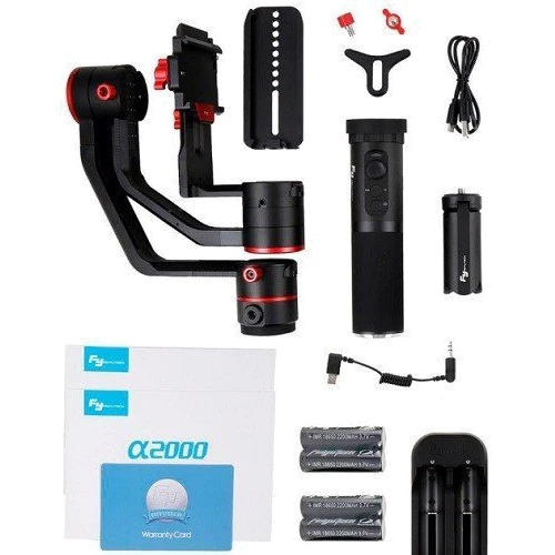 FeiYu a2000 & Dual Grip Handle Kit: Цвет черный