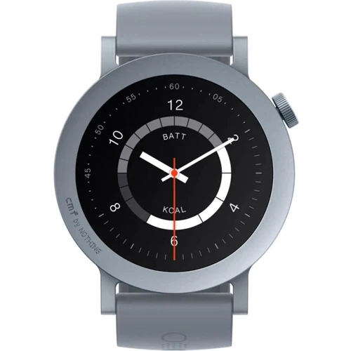 Смарт-часы CMF by Nothing Watch Pro 2 Ash Grey Flat Bezel with Grey Liquid Silicon Strap: Время работы 9 дней