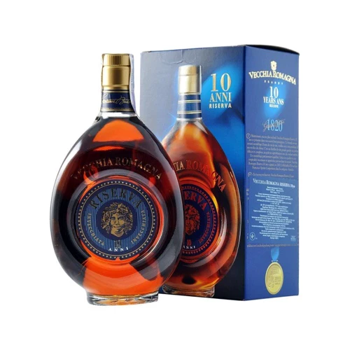 Коньяк Vecchia Romagna Riserva 10 Year Old, gift box (0,7 л) (BW5976)