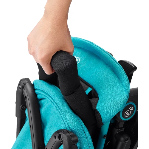 Прогулочная коляска Kinderkraft Mini Dot Turquoise (KKWMINITRQ0000) фото 9