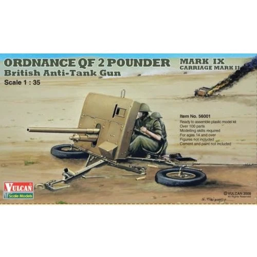 Протитанкова гармата Vulcan Ordnance QF 2-pounder VUL-56001