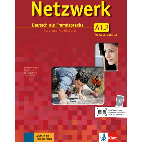 Netzwerk A1.2: Kurs-und Arbeitsbuch mit DVD und Audio-CDs
