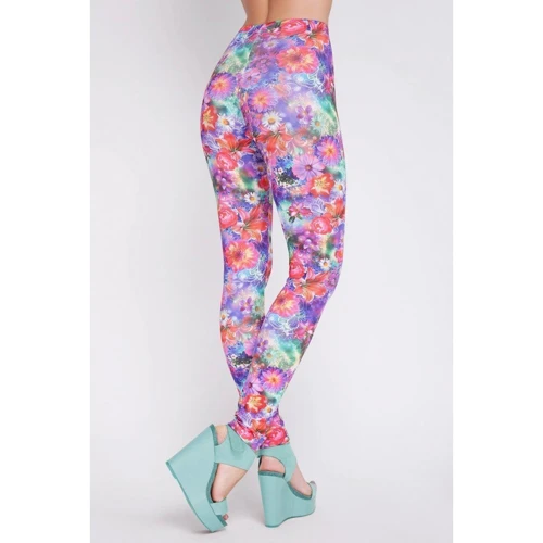 Леггинсы ArtStyleLeggings LSN-189F-42 42 фиолетовые: Вид Леггинсы