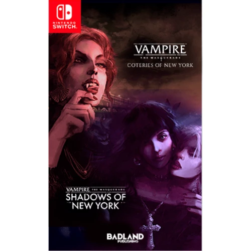 Vampire The Masquerade Cotenes of New York + Shadows of New York (Nintendo Switch)