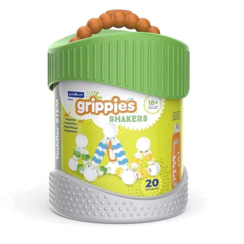 Конструктор Guidecraft Grippies Shakers, 20 деталей (G8321): Количество деталей, шт. 20